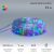 Дюралайт LED, фиксинг (2W), 24 LED/м, мультиколор (RYGB), 25 м