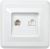 Розетка 2гн комп+ТФ RJ45+RJ11 с/у белый кат.5е РK/T12-ВБ ВЕГА GENERICA IEK (1/50/200) Розетка 2гн комп+ТФ RJ45+RJ11 с/у белый кат.5е РK/T12-ВБ ВЕГА GENERICA IEK (1/50/200)
