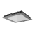 Светодиодный светильник VARTON DL-03 квадратный встраиваемый 200х200х25 мм 25 Вт 3000 K IP54/IP44 RAL7045 серый муар