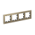 Рамка 4гн металл латунь AtlasDesign Nature Systeme Electric (1) Рамка 4гн металл латунь AtlasDesign Nature Systeme Electric (1)