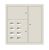 Щит этажный 8 кв. RAL9002 (1000х950х160) EKF PROxima
