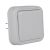 Выключатель, одноклавишный, проходной СП, автоматические клеммы серый, Бронто EKF