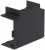 Угол Т-образный КМТ 40х25 черн (4шт/упак) Элекор IEK (1/24/144)