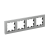 Рамка 4гн металл серебро AtlasDesign Nature Systeme Electric (1) Рамка 4гн металл серебро AtlasDesign Nature Systeme Electric (1)