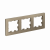 Рамка 3гн шампань AtlasDesign Systeme Electric (1/5)