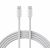 Кабель Type-C - Type-C 3A/1m/PVC/white/REXANT