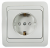 Розетка 1гн с З/К шторки с/у белый 16А 2028x-W CLASSICO IN HOME (1/10/200)