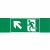пиктограмма "ФИГУРА / СТРЕЛКА ВЛЕВО ВВЕРХ" 310х90мм для аварийно-эвакуационного светильника Basic IP65
