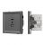 Механизм USB розетки SCT-TENDO-MUAC-SFPL-GR (5V, 3A, QC3) (Arlight, Матовый графитовый)