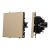 ARL NOBE Выключатель 1 кл подсветка софт-тач золотой песок SWT-MK01-SFPL-L-GD (250V, 10A) (Arlight, -)