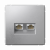 Розетка 2гн комп+комп RJ45+RJ45 с/у алюминий механизм кат.6А ArtGallery Systeme Electric (1/5/20) Розетка 2гн комп+комп RJ45+RJ45 с/у алюминий механизм кат.6А ArtGallery Systeme Electric (1/5/20)