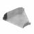 Угол д/листового кабель.лотка 45° горизонтальн. без соединит. разъема нержавеющая сталь серый ПРОМРУКАВ
