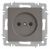 Розетка Intro Accent 6-201-09 2P, 16А-250В, IP20, СУ, титан Розетка Intro Accent 6-201-09 2P, 16А-250В, IP20, СУ, титан