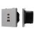 ARL NOBE USB Розетка тип А+С+С софт-тач никель SCT-MUACC-SFPL-FC-IS (65W, QC3) (Arlight, -)