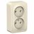 Розетка 2гн без З/К о/у молочный изол.пласт. 16А IP20 Blanca Schneider Electric