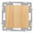 Выключатель 1кл с/у сосна механизм 6-101-11 Accent Intro (1/10/200)