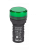 Лампа коммутационная ADDS D22 LED зеленый 12В AC/DC ЛK-22 IP55