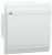 Бокс ЩРВ-П-6мод встр. пласт бел (дв.белая) IP41 PRIME IEK (1/20)