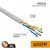 U/UTP (UTP) 4PR 24AWG CAT5e PVC INDOOR информационный, витая пара серый (0,48мм медь) (50м/бухта) SOLID PROconnect (1/1)