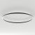 Светильник SP-LINE-HANG-ARC-O3535-D3000-204W Warm3000 (BLACK, 230V) (Arlight, Металл)