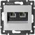 Розетка 2гн ТФ+ТФ RJ11+RJ11 с/у белый механизм Valena DIY Legrand Розетка 2гн ТФ+ТФ RJ11+RJ11 с/у белый механизм Valena DIY Legrand
