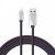 USB кабель для iPhone 5/6/7 моделей, шнур в джинсовой оплетке 1м REXANT (1/10/100)