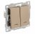 GUSI Ugra МЕХАНИЗМ Выкл. 2кл. (инд), скрытая установка, 10А, 250В. Цвет : шампань. GUSI Ugra МЕХАНИЗМ Выкл. 2кл. (инд), скрытая установка, 10А, 250В. Цвет : шампань.