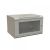 WRline Шкаф настенный 19-дюймовый (19"), 6U, 367x600х450мм, перфорированная металлическая дверь с замком, цвет серый (RAL 7035) (разобранный)