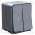 Выключатель управления жалюзи 2кл антрацит IP54 AtlasDesign Profi54 Systeme Electric (1/2) Выключатель управления жалюзи 2кл антрацит IP54 AtlasDesign Profi54 Systeme Electric (1/2)