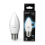 Лампа светодиод 6,5Вт свеча Е27 550Лм 4100К матовая Gauss Black (1/10/100)