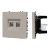 ARL NOBE Розетка компьютерная двойная софт-тач кашемир SCT-MPC2-SFPL-CA (2хRJ-45, CAT6) (Arlight, -)