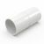 Патрубок-муфта белая д50 (12шт/144шт уп/кор) Промрукав Патрубок-муфта белая д50 (12шт/144шт уп/кор) Промрукав