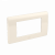 Рамка на 4 модуля, слоновая кость, RAL9001 ДКС Рамка на 4 модуля, слоновая кость, RAL9001 ДКС