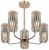 Люстра Rivoli Zoe 1064-305 5хЕ14 40 Вт хрусталь Люстра Rivoli Zoe 1064-305 5хЕ14 40 Вт хрусталь