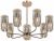 Люстра Rivoli Zoe 1064-307 7хЕ14 40 Вт хрусталь Люстра Rivoli Zoe 1064-307 7хЕ14 40 Вт хрусталь