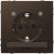Розетка SE MERTEN D-Life 1-мест. механизм с накладкой с З/К скр. уст-ки16А 220-230В со шторками IP20 коричн.