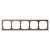 Рамка 5гн мокко ArtGallery Systeme Electric (1/5/20) Рамка 5гн мокко ArtGallery Systeme Electric (1/5/20)