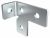 Пластина T-образная с прав. отгиб. под 90град. EZ IEK