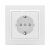 Розетка 1гн с З/К шторки с/у белый 16А Минск EKF Basic (10/200) Розетка 1гн с З/К шторки с/у белый 16А Минск EKF Basic (10/200)