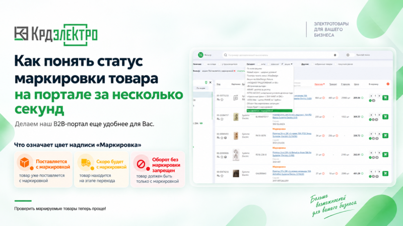 Как понять статус маркировки товара на портале за несколько секунд